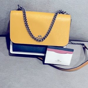 Coach cross body purse